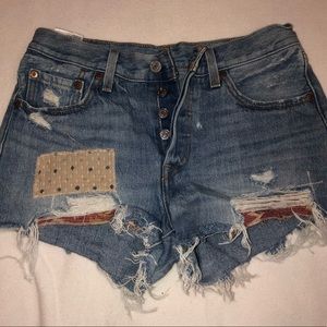 501 levi’s vintage jean shorts